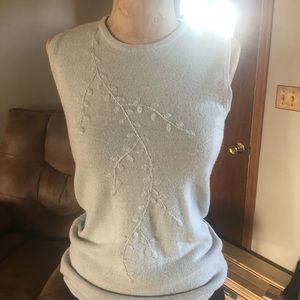 Tailor/B Moss Sleeveless top / Made in HK